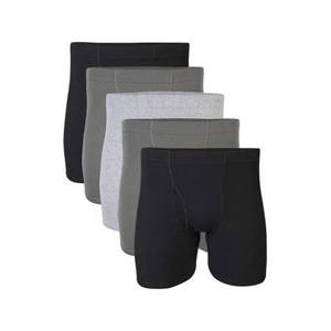 Calzoncillos bóxer de algodón XL para hombre de fabricante al por mayor, ropa interior sostenible para adultos hecha a medida con estampado de logotipo - Product Image 1