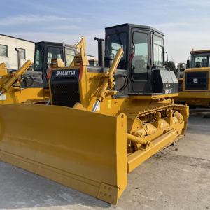 รถดันดินขนาดเล็ก SHANUI SD13 14 ตัน ยี่ห้อดัง ประสิทธิภาพสูง รถดันดินแบบตีนตะขาบ เครื่องยนต์หลัก รถดันดิน SD16 มือสองสำหรับขาย - Product Image 4