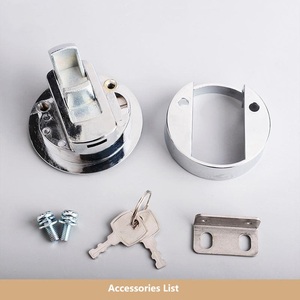 Camper khóa tuôn ra cửa xử lý khóa màu đen khóa tuôn ra kéo Slam chốt Hatch Lift cho Marine thuyền Camper RV Trailer - Product Image 4