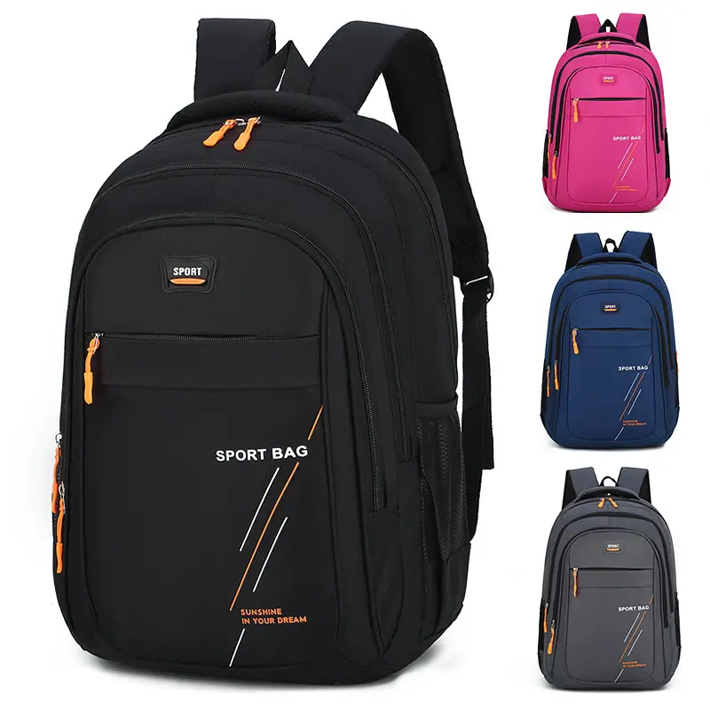 Fashion sport backpack for men women large capacity outdoor travel laptop bag student school bag