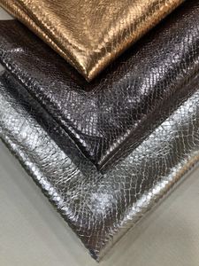 Accesorios de tela holográfica de Bajo MOQ, piel de serpiente multicolor impresa, cuero de PU para bolso, cinturón, decoraciones, cuero sintético - Product Image 3