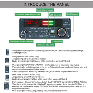 Nuevo Producto de Junio de 2026, Reproductor <span class=keywords><strong>MP3</strong></span>, Módulo de Audio TWS, Placa Decodificadora con Micrófono para Grabación de Llamadas y Altavoz - Product Image 5
