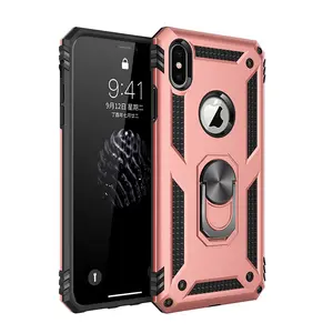 IVANHOE Strong Hybrid Tough Armor Phone Back Case for iPhone 5 5S SE 6 6S 7 8 Plus X XS XR MAX Hard Rugged Impact Cover Cases