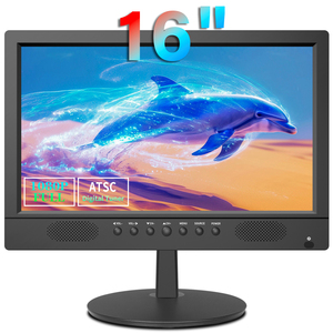 KCR TV 15,6 pulgadas LED TV ATSC TV Digital de 2, 2, 1, 2, 1, 2 - Product Image 1