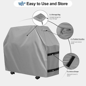 Housses universelles pour <span class=keywords><strong>barbecue</strong></span>, résistantes aux UV, pour <span class=keywords><strong>barbecue</strong></span> au gaz - Product Image 2