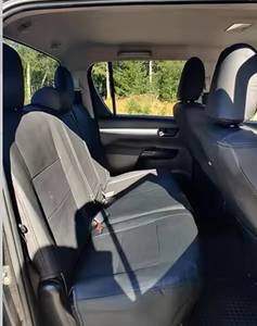Coprisedili Auto Personalizzabili 1:1 con Ricamo per Tacoma 2010-2022, Impermeabili, Resistenti all'Usura, in Pelle, Set Completo con Airbag - Product Image 6
