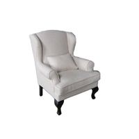 Fauteuil de salle à manger à dossier haut pour salon et chambres à coucher Élégante chaise de canapé d'ameublement de banquet pour la maison et l'hôtel