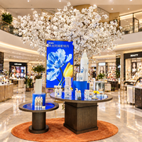 Arbre artificiel de cerisier en fleurs, luxueux et réaliste |   Arbre floral haut de gamme pour les projets de vente au détail haut de gamme et de design d'intérieur
