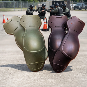 Conjunto de Rodilleras y Coderas Tácticas de Nailon, Equipo de Protección Resistente para Exteriores, Sin Correas - Product Image 4
