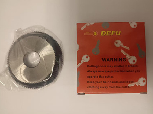 60mm Diameter AlTin Coated High-Speed Steel Cutting Disc for RH-2 Horizontal Key Cutting Machine OEM - Product Image 6