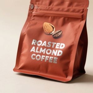 Custom Gusseted Coffee & Tea <b>Packaging</b> <b>Bag</b> Moisture Proof Zipper Top Valve Gravure Printing PE Material Food Grade Customizable - Product Image 4