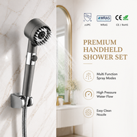Ensemble de douche à main filtrée haute pression avec filtre et tuyau, pour salle de bain, avec fonction massage