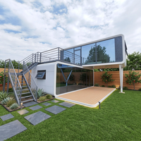 Villa Apple Pod de luxe préfabriquée, cabane intelligente avec verrière panoramique pour hôtel écologique, hôtel boutique, Airbnb, glamping, mini-maison