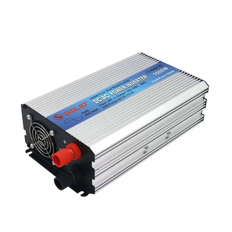 1000 Watt Pure Sine Wave Solar Power Sinus Inverter Inversor 1KW 12V 24V 48V DC To AC 110V 220V 230V Power Inverter Board 1000W