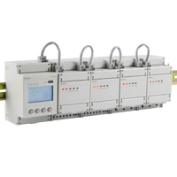 Acrel ADF400L Medidor de energía trifásico de bucle múltiple Montado en riel DIN Entrada directa/CT RS485 Monitoreo de circuitos múltiples Tarifa múltiple