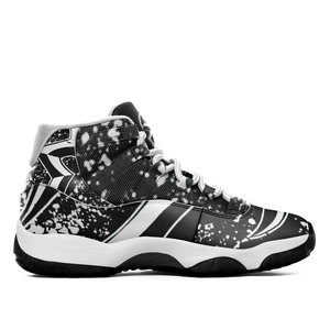 Tênis de Basquete Personalizados de Cano Alto OEM, Qualquer Cor, Impressão Personalizada, Calçados Esportivos com Cadarço para Homens e Mulheres - Product Image 2