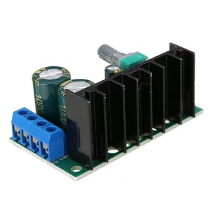 Tda2050 Board khuếch đại công suất âm thanh 5-120W DC12-24V điều khiển âm lượng loa âm thanh mô-đun tự làm Máy phân tích phổ âm thanh - Product Image 5