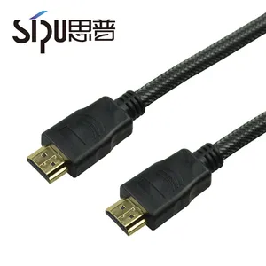 SIPU Gold Plated HDMI Cable 1.5M Bare Copper Conductor Supports 4K HD Resolution HDMI 2.0 Compatible