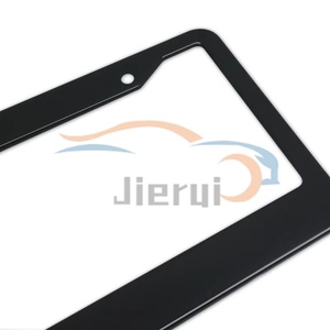 Marco de Matrícula de Acero Inoxidable Grueso Estándar Americano, Soporte para Número de Matrícula, Logotipos Personalizados - Product Image 6