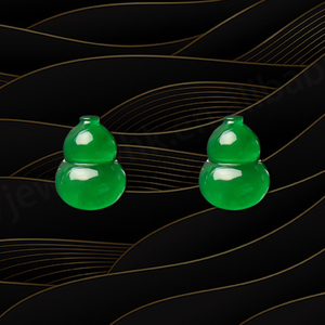 Mãi mãi tự nhiên jadeite calabash Ngọc Bích lỏng Màu Xanh Lá Cây đá quý thay đổi màu sắc hiệu ứng kinh tế tẩy lông/bôi dầu điều trị 2ct - Product Image 1