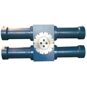 Actionneur de cylindre rotatif hydraulique d'indexation à simple et double crémaillère de précision 90 180 270 360