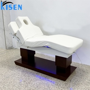KISEN Modern Salon LED Salon Beauty Bed 4 Motors <b>Electric</b> Facial SPA Treatment Bed Massage <b>Tables</b> Suitable for Beauty Salons - Product Image 5