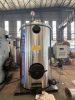 Generator Uap Batubara Pelet Biomassa Vertikal Efisiensi Tinggi Boiler Uap Industri untuk Pengeringan Pengolahan Kayu