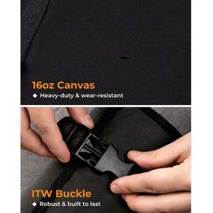 Wholesale Portable Multifunctional Electrician Hardware Tool <b>Bag</b> Portable Car Maintenance Tool Kit Storage <b>Bag</b> <b>Roll</b> Top Tool <b>Bag</b> - Product Image 4