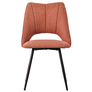 Chaise de salle à manger en gros, style moderne, restaurant nordique, velours <span class=keywords><strong>italien</strong></span>, tissu de luxe, cuisine, revêtement en or, pieds en métal, hôtel - Product Image 2