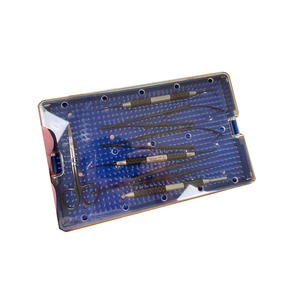 High quality PPSU dental autoclave/LTP/EO sterilization cassette tray for dental surgical instrument disinfection and storage