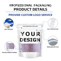 Sachet Doypack Personnalisé Imprimé en Gravure Qualité Alimentaire pour Thé, Emballage en Plastique Mat Refermable avec Fermeture Zip
