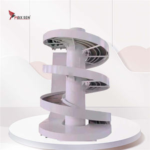 Maxsen Tisch rutsch fester Ketten förderer für die Fleisch verpackungs industrie <span class=keywords><strong>Spiral</strong></span> Vertical <span class=keywords><strong>Lifter</strong></span> - Product Image 1