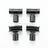 Raccord Rotatif Universel en Plastique à Longue Durée de Vie, Connecteur de Tuyau Abordable pour Liaison Multi-Angles de Structure de Serre