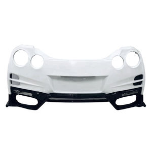 Pour Nissan GT-R R35 2017-2023 Pare-chocs arrière personnalisé léger de style Top <span class=keywords><strong>Secret</strong></span> en fibre de carbone mélangée FRP - Product Image 2
