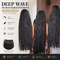 Perruques Lace Front en Cheveux Humains Cambodgiens Vierges, Ondulation Profonde Naturelle, 10-30 Pouces, Perruque Frontale Complète HD Transparente pour Femme