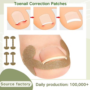 Parches Correctores de Uñas Encarnadas de Algodón Elástico Hipoalergénico Color Piel Sin Pegamento, Herramientas de Pedicura, Caja, Directo de Fábrica - Product Image 2