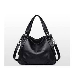 Elegant Women Handbag With Faux Leather Finish Decorative Tassel Trim Secure Zipper Closure Wide Storage Space Shoulder <b>Purse</b> - Product Image 3
