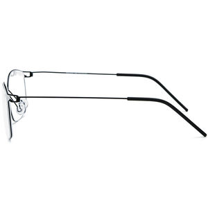 Borreglsスクリューレス眼鏡チタン合金光学メガネフレーム男性ブランドデザイン正方形眼鏡韓国デンマーク眼鏡28624 - Product Image 5