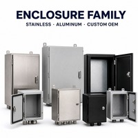 Boîtier Électrique Extérieur Personnalisé en Acier Inoxydable/Aluminium, Pliage et Soudure, Étanche, Anti-Poussière, Certifié ISO9001