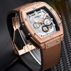 Montre Onola pour Hommes, Vente en Gros Chinoise, Boîtier Carré, Montres de Sport de Luxe, Montre-Bracelet pour Hommes - Product Image 2