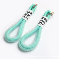 Pendentif breloque coréen TOLKA pour sacs et voitures, porte-clés et cadeau pour téléphone mignon avec cordon fluorescent, fait main en polyester