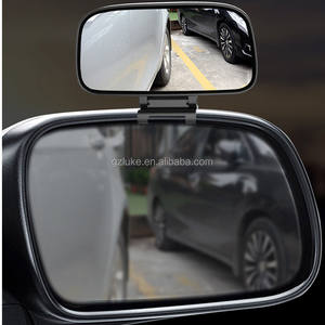 กระจกข้างรถยนต์มุมกว้าง360องศาปรับได้12.5ซม. ABS ใหม่อุปกรณ์เสริมกระจกมองข้างภายนอก - Product Image 3