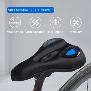 Funda <span class=keywords><strong>de</strong></span> <span class=keywords><strong>Gel</strong></span> para Sillín <span class=keywords><strong>de</strong></span> Bicicleta, Cojín Suave para Asiento <span class=keywords><strong>de</strong></span> Bicicleta <span class=keywords><strong>de</strong></span> Montaña y Carretera para Adulto - Product Image 2