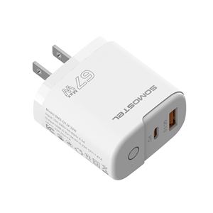 <span class=keywords><strong>Cargador</strong></span> Portátil Universal Somostel de 67W con ABS para Celulares, Adaptador de Viaje de Carga Rápida Tipo <span class=keywords><strong>C</strong></span> para <span class=keywords><strong>iPhone</strong></span>, Cargadores de Celulares - Product Image 4