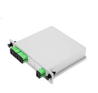Boîtier LGX Pour Répartiteur Connecteur SC APC 1x2 1x4 1x8 Répartiteur PLC Optique Cassette LGX Fibre Optique Enfichable