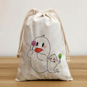 Cotton <b>Canvas</b> String <b>Backpack</b> Drawstring Organic Cotton Bag <b>Canvas</b> Drawstring <b>Backpack</b> - Product Image 3