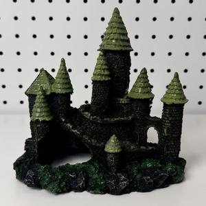 Baboney Petite Pyramide Château en Résine Classique Écologique pour Aquarium, Décoration <span class=keywords><strong>de</strong></span> Paysage et Abri pour Poissons - Product Image 3