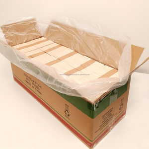 Großhandel Maßgefertigte Umweltfreundliche Einweg-DIY-Birkenholz-Eisstiele Popsicle-Stäbchen Handgefertigt 114*10*2mm - Product Image 3