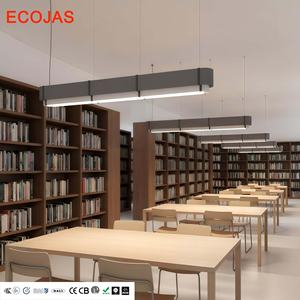 ECOJAS lampu gantung akustik, lampu penyerap suara LED hemat energi untuk ruang baca sekolah - Product Image 2