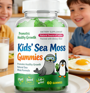 Gomitas de Musgo Marino para Niños con Raíz de Achicoria, Alga Fucus y Bardana para la Salud Inmunológica y la Tiroides |   Suplemento Herbal para Niños - Product Image 3